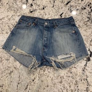 Urban Renewal Levi’s denim shorts